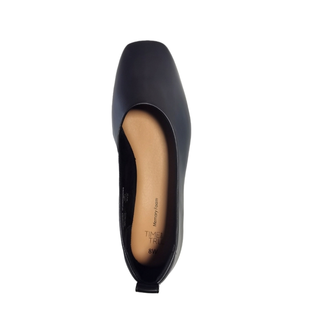 Women's Soft Square Toe Ballet Flats - Picture 2 of 6